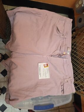 My VioletLight Pink Denim Shorts